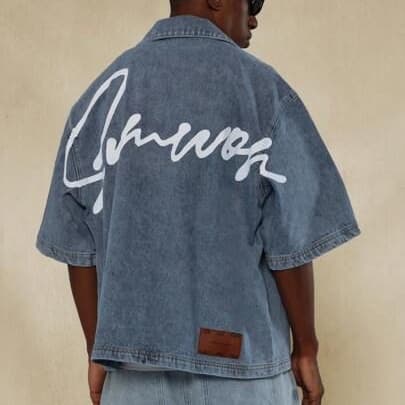 Oversized Denim Shirt Jacket